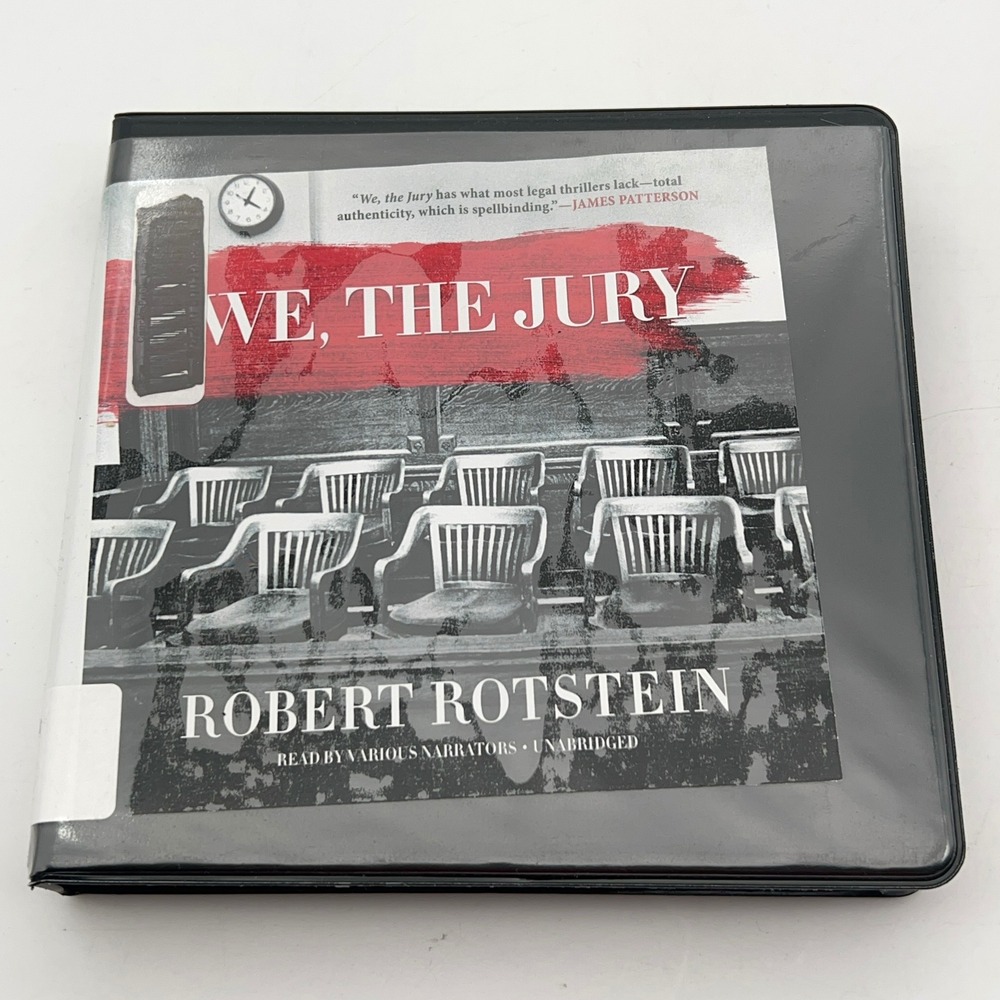 We The Jury Robert Rotstein Audiobook 7 CD Set‎ Unabridged Legal Thriller 2018